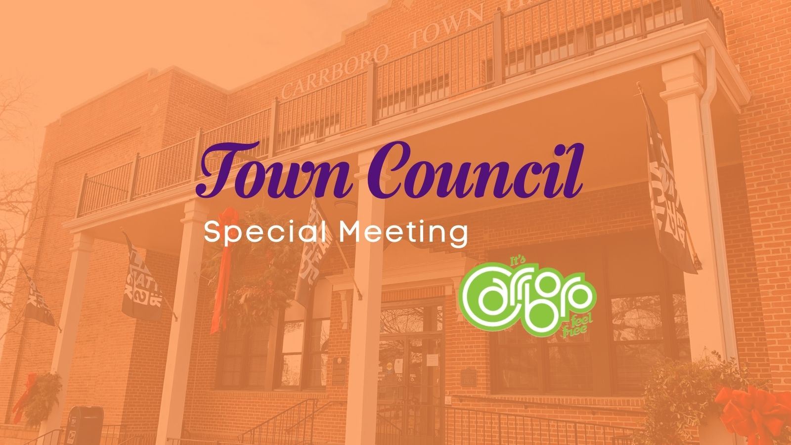 Town Council Special Meeting