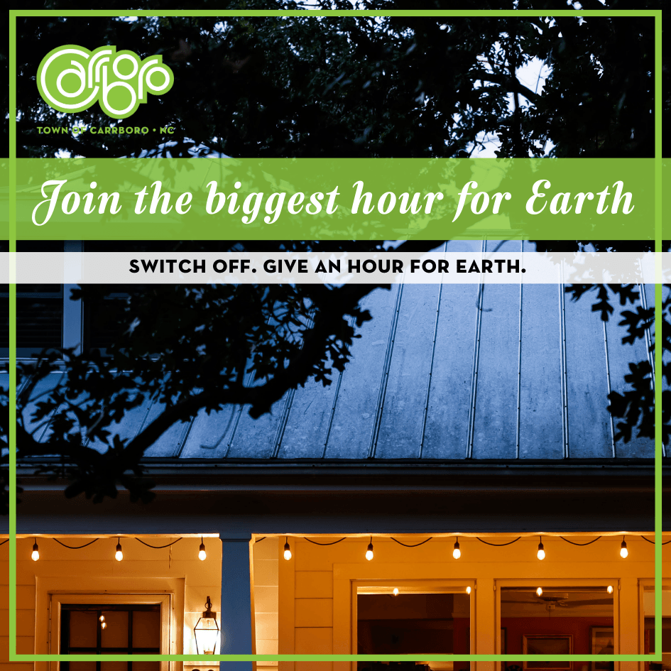 Join the biggest hour for Earth