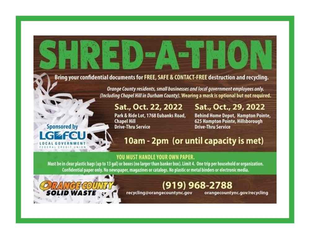 shred a thon fall 2022